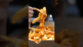 BUTTER CHICKEN POUTINE from Burger King burgerking poutine butterchicken fries fastfood yummy [upl. by Atthia]