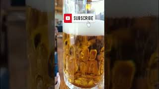 Dancing Beer Bubbles🕺🍺😍 youtubeshorts viralbeer bubble😋🍻 [upl. by Vyse]