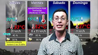 Reporte meteorologico 1730hs 30 de octubre 2024  Meteo Lucas [upl. by Mackenzie]