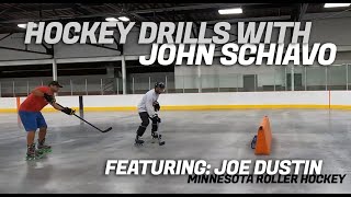 Hockey Drills for Scoring  Minnesota Roller Hockey [upl. by Jdavie]