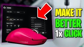 How To Make Your LOGITECH Mouse EVEN Better Reduce Delay [upl. by Qiratla]