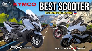 2023 Kymco AK Premium amp Xciting VS 400  Express way legal Maxi Scooter Price at Installment amp Specs [upl. by Charlena]