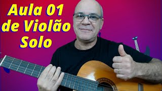 Aula 1 Como Solar no Violão  Escala tons semitons Melodia Harmonia  Link do Curso na Descrição [upl. by Eiramasil]