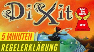 Dixit Regeln Anleitung Regelvideo Erklärung  Spiel des Jahres 2010 [upl. by Ivanna]