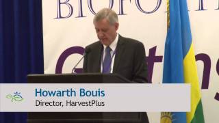 Howarth Bouis Director HarvestPlus at the 2nd Global Conference on Biofortification [upl. by Letreece886]