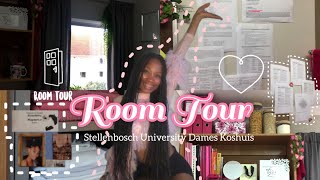 Room Tour Stellenbosch University Residence Dames KoshuisMetanoia Undergrad Res [upl. by Nahamas]