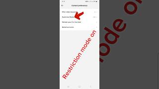 quotRestricted mode onquot on tiktok [upl. by Jadd]