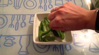 Faire des verrines mousse de poivrons  recette verrine [upl. by Manda]