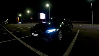 Mazda 3 BP 2021 eSkyactivX Matrix LED Lights in action Night time POV Drive [upl. by Eradis]