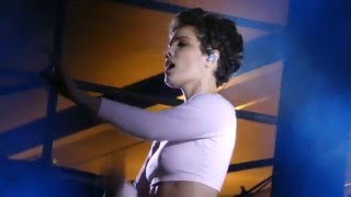 Halsey  Haunting  LIVE HD 2016 Sweetlife Festival [upl. by Jara976]