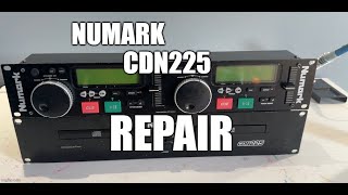 Numark CDN225 CD Player Repair  Part 1  Troubleshooting [upl. by Lari]