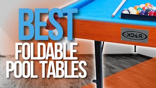 🙌 Top 5 Best Foldable Pool Tables [upl. by Condon460]