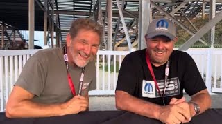 US Nationals with Geoff Stunkard and Muscle car corner review of the day US nationals Indy nhra 😎 [upl. by Ailuj]