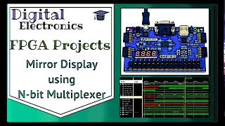 1 Verilog description of Automobile Mirror Display System using Multiplexer and Vivado Simulation [upl. by Bain]