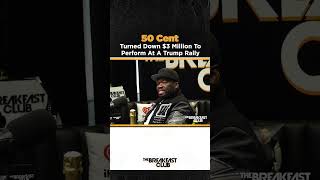 💥 50 Cent turned down 3 Ms to perform Many Men at Trumps rally in New York City 😳 50cent [upl. by Leann]