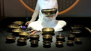 Tibetan Bowls Invoking Inner Peace and Deep Relaxationsingingbowlmeditationmusicsoundbathssleep [upl. by Uriel]