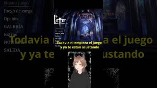 Un buen intro de terror novelavisual gameplayespañol [upl. by Yesak675]