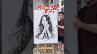 Vẽ người có nhiều follow nhất Việt Nam tradang vẽ vetranh art [upl. by Nol]