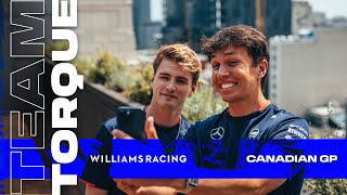 Team Torque  Ep9  Canadian GP  Williams Racing [upl. by Akimas]