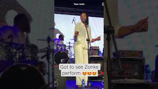 See Zonke live on stage [upl. by Kettie]