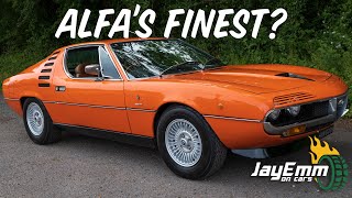 1975 Alfa Romeo Montreal Review  Italys Forgotten Muscle Car Is Like Nothing Else [upl. by Madonia930]