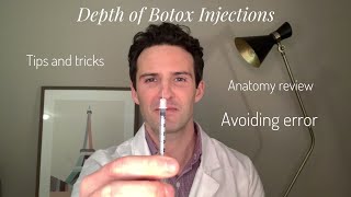 Injectors Anatomy botox depth around the face [upl. by Eilesor522]