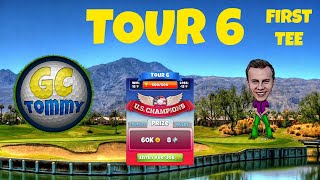 Hole 4  Par 4 Wiseacre Ranch  US Champions Tour 6  GUIDETUTORIAL Golf Clash tips [upl. by Naillimixam495]