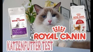 ROYAL CANIN Katzenfutter im Test  Trockenfutter amp Nassfutter für Katzen  JulisTierfuttertest 13 [upl. by Eenahc]