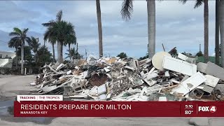 Manasota Key residents talk bracing for Hurricane Milton [upl. by Wilkins]