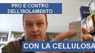 Pro e contro dellisolamento con insufflaggio di Cellulosa [upl. by Klayman]