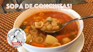 Sopa de Conchitas  Shells Mexican Soup [upl. by Timms]