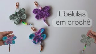 LibÃ©lulas em crochÃª ðŸŒ±ðŸª·ðŸŒ¼ SUPER FÃCIL DÃ©bora Travasso [upl. by Enelrae]