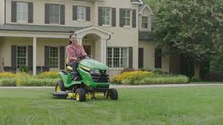 John Deere X330 Lawn Tractor [upl. by Atsirak]