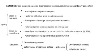 Inmunología 03  Antígenos [upl. by Pulcheria]