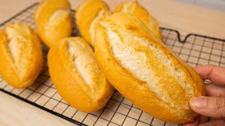 Simply 4 ingredients perfect bread rolls [upl. by Aicemed220]