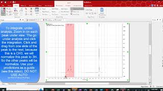 CHE 2253 Acetophenone analysis video example MNova [upl. by Allmon]