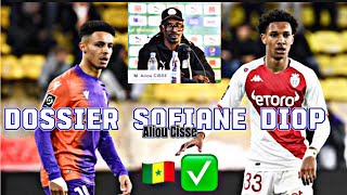 Aliou Cisse  Le dossier Sofiane Diop ça avance bien  Il peut … 🇸🇳 [upl. by Ruby]