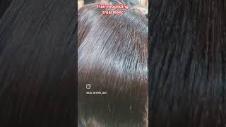 Hair rebonding treatment hairstyle love [upl. by Eimar]