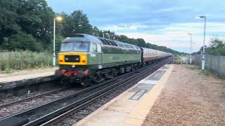 47593  D1924 1Z72 Oxford to Haywards Heath  Salfords Surrey 13th July 2024 [upl. by Ehcadroj]