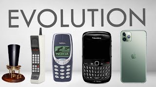 Evolution of Phones  1876  2020 [upl. by Lenahc]