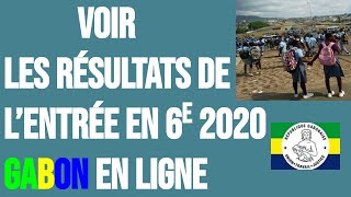 Résultats Du Concours Dentrée En 6ème 2024 au Gabon   Orientations😮 [upl. by Nanaj]