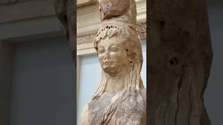 Caryatid from the Siphnian Treasury  Archaeological Museum of Delphi greekheritage delphi [upl. by Enel]