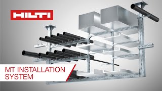 New Hilti Installation System  MT [upl. by Nauqan]