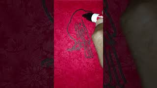 How to draw crow easy step for beginners crow art drawingtrick [upl. by Ynnej534]