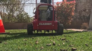 AERATING LAWNCLASSEN AERATOR [upl. by Issor]