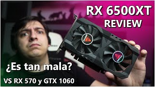 LA TARJETA GRÁFICA MÁS POLÉMICA de todas ¿Realmente es TAN MALA  RX 6500XT Review [upl. by Yrojram]