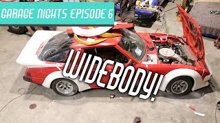 Widebody all the things Garage Nights Ep6 [upl. by Airamana]