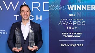 Evolv Express® Named “Best In Sports Technology” 2024 By Sports Business Journal [upl. by Nawuq]