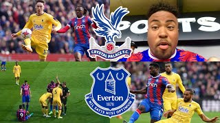 CRYSTAL PALACE 00 EVERTON VLOG 2223 ONE POINT CLOSER TO OUR SAFTEY [upl. by Anait662]