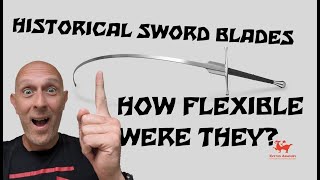 HOW FLEXIBLE and Hard Were Medieval and other SWORDS [upl. by Dorotea]